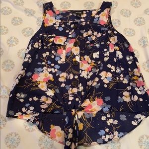 Floral tank top